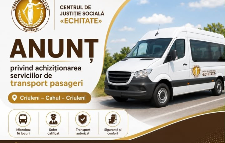 ❗️ANUNȚ DE ACHIZIȚIE: